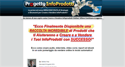 Desktop Screenshot of progettoinfoprodotti.com